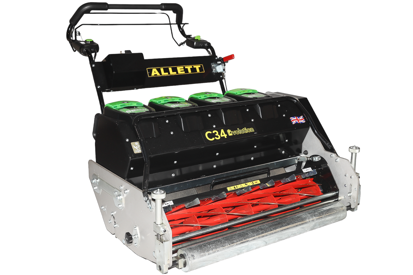 Allett C34/2 Evolution Cylinder Mower (Power-unit with Grassbox)