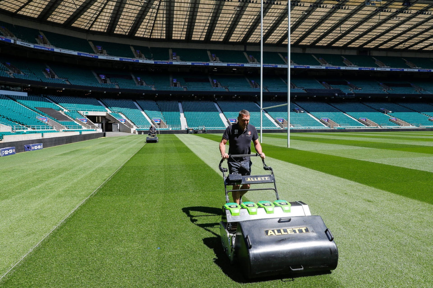 ALLETT Commercial Mowers at Twickenham