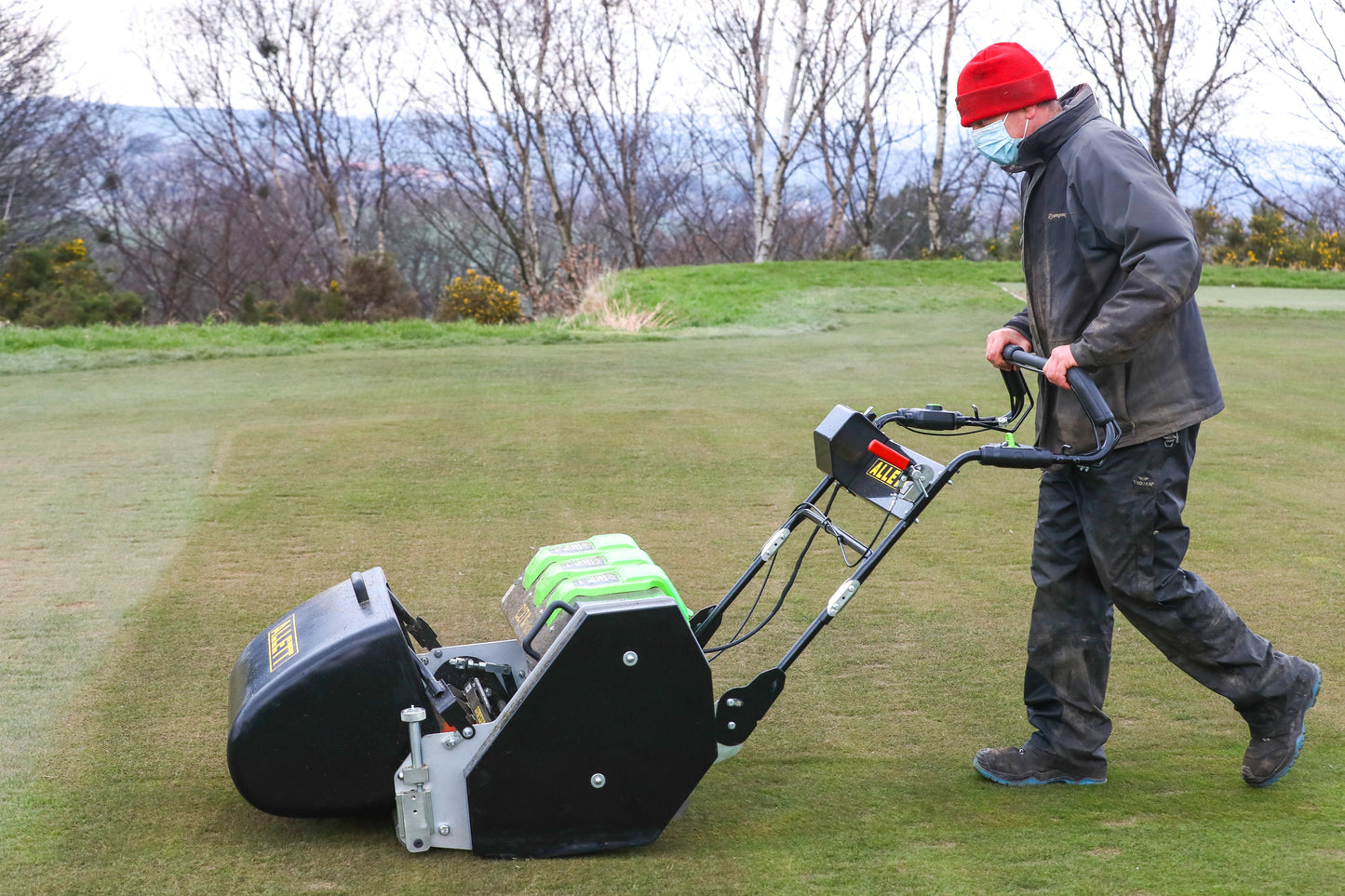 Allett C27E/2 Evolution Cylinder Mower (Power-unit with Grassbox)