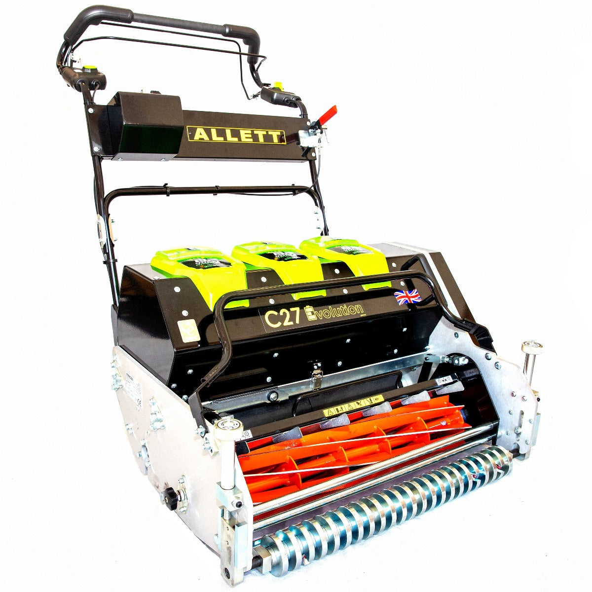 Allett C27E/2 Evolution Cylinder Mower (Power-unit with Grassbox)