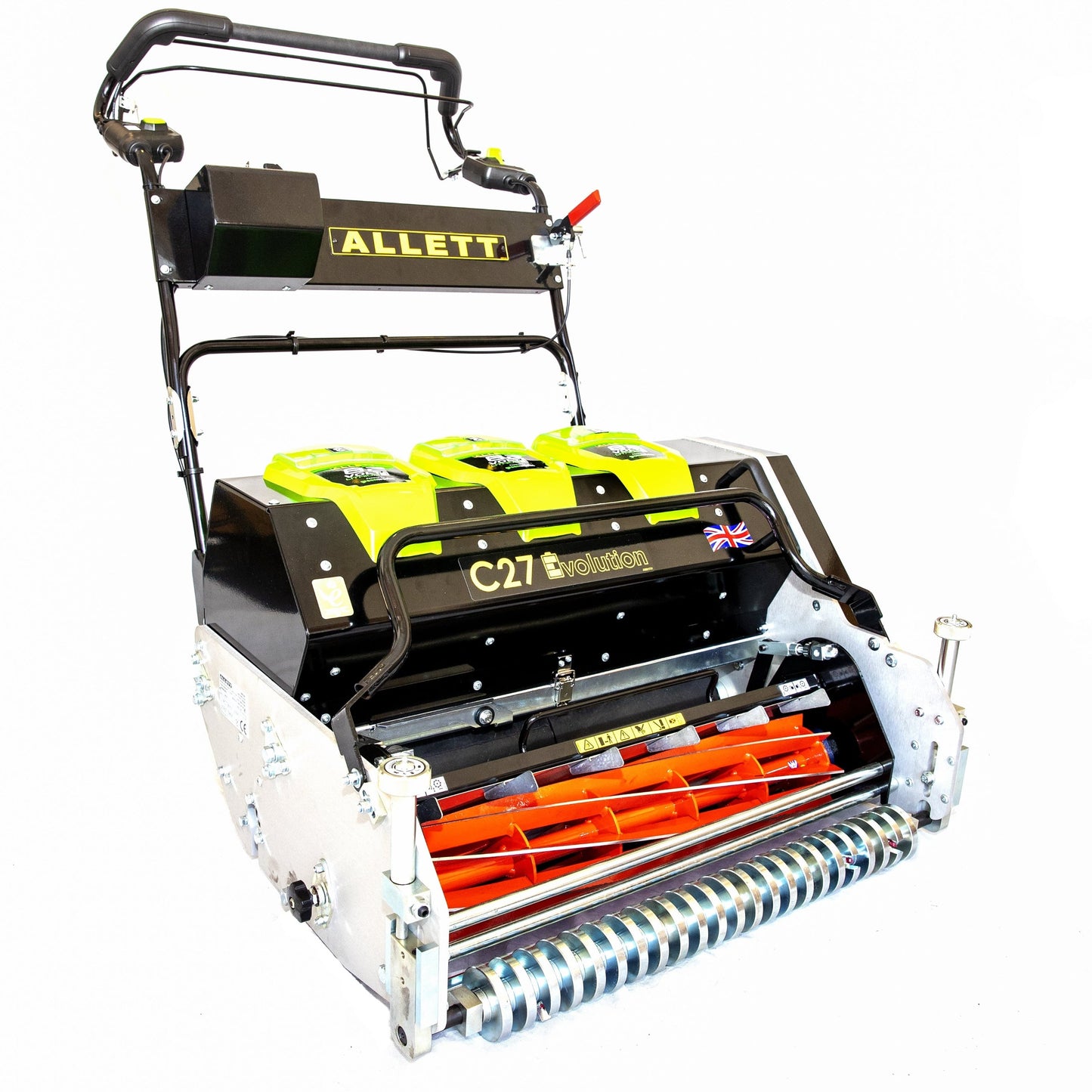 Allett C27E/2 Evolution Cylinder Mower (Power-unit with Grassbox)
