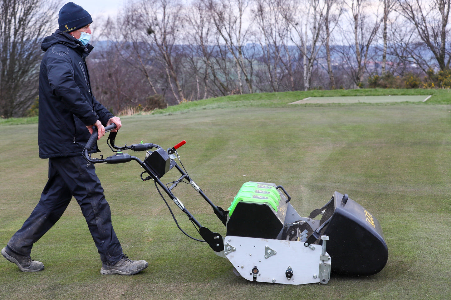 Allett C27E/2 Evolution Cylinder Mower (Power-unit with Grassbox)
