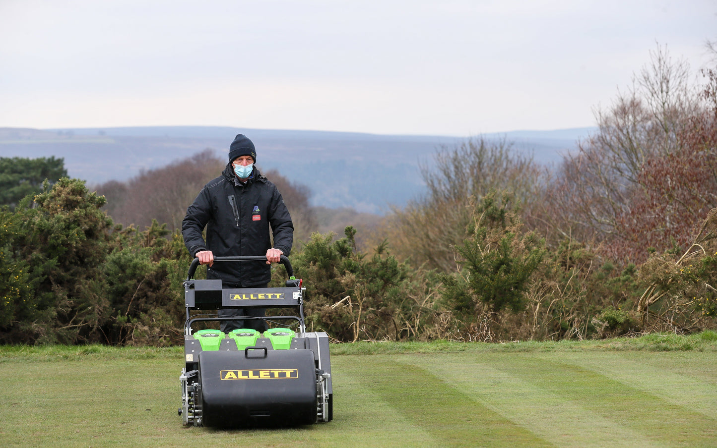 Allett C27E/2 Evolution Cylinder Mower (Power-unit with Grassbox)