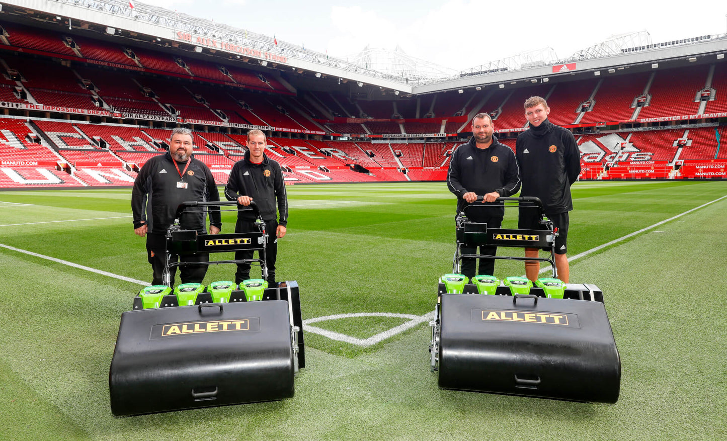 Allett C34/2 Evolution Cylinder Mower (Power-unit with Grassbox)