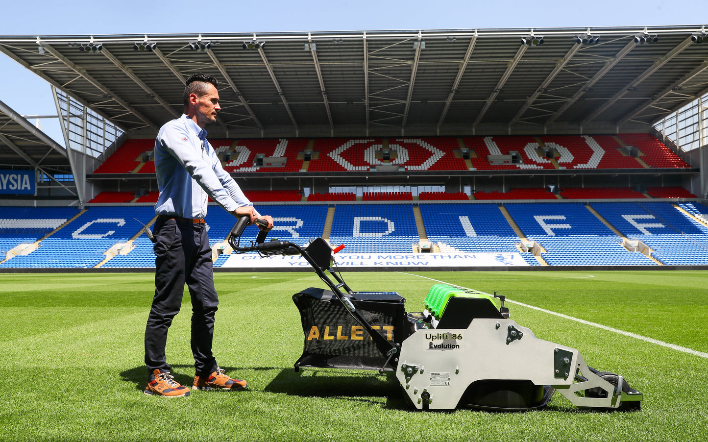 Allett Uplift 86/2 (UP86E/2) Evolution Stadium Rotary Mower