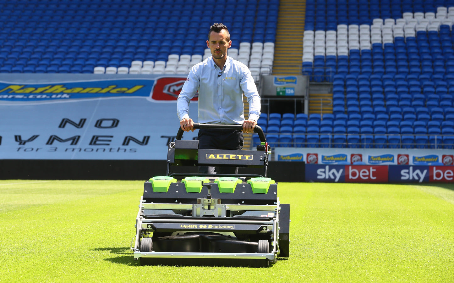 Allett Uplift 86/2 (UP86E/2) Evolution Stadium Rotary Mower