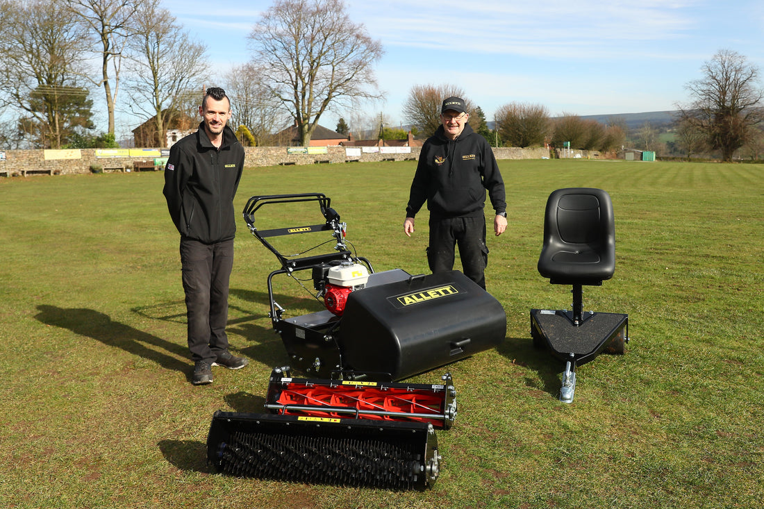 Ashcombe Park Cricket Club Choose the Allett C34 with Trailing Seat and Cartridges