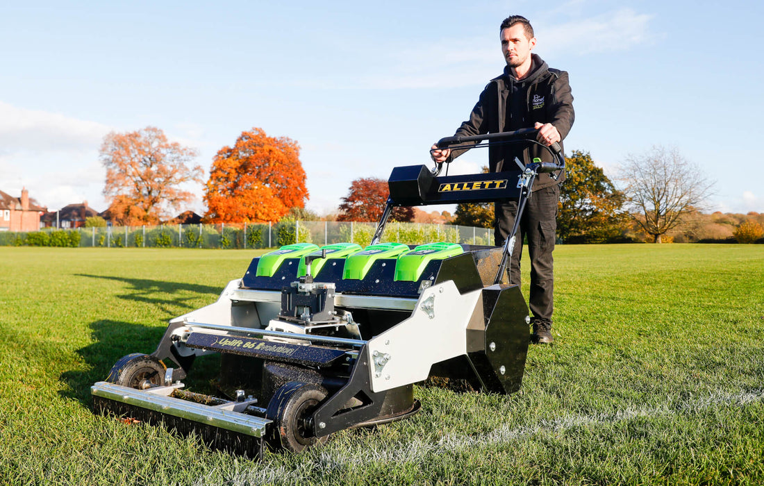 The Perfect Football Pitch Mower