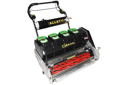 Allett C34/2 Evolution Cylinder Mower (Power-unit with Grassbox)