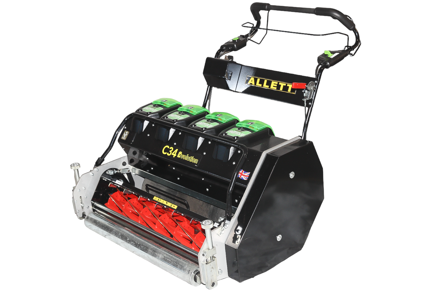 Allett C34/2 Evolution Cylinder Mower (Power-unit with Grassbox)