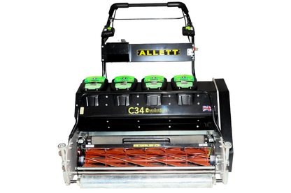 Allett C34/2 Evolution Cylinder Mower (Power-unit with Grassbox)