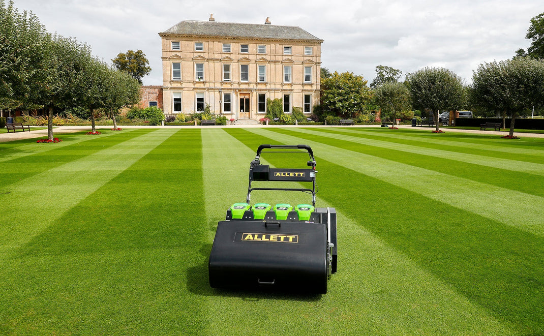 Allett Rover C34 Evolution Cylinder Mower: Electric Professional Turf Maintenance ...