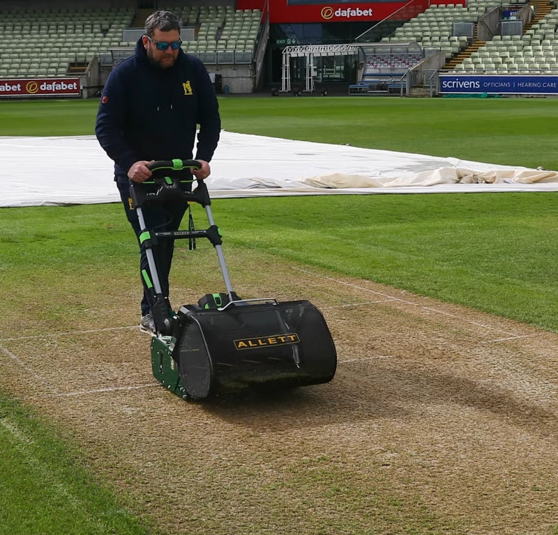 Cricket Wicket Mowers Tournament Shaver and Stirling ALLETT Pro
