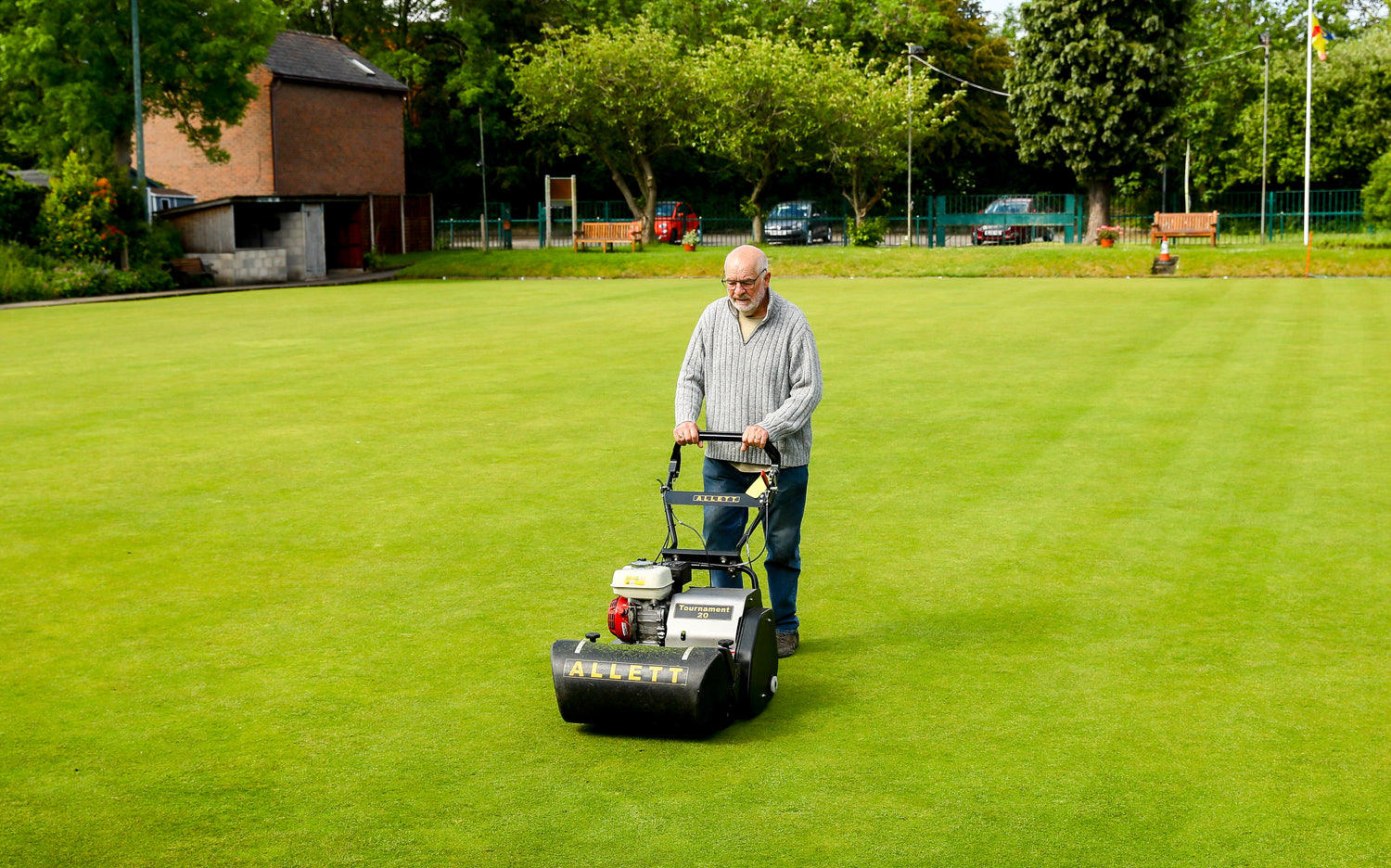 Allett Tournament 20 Cylinder Mower Precision Cut for Tournament
