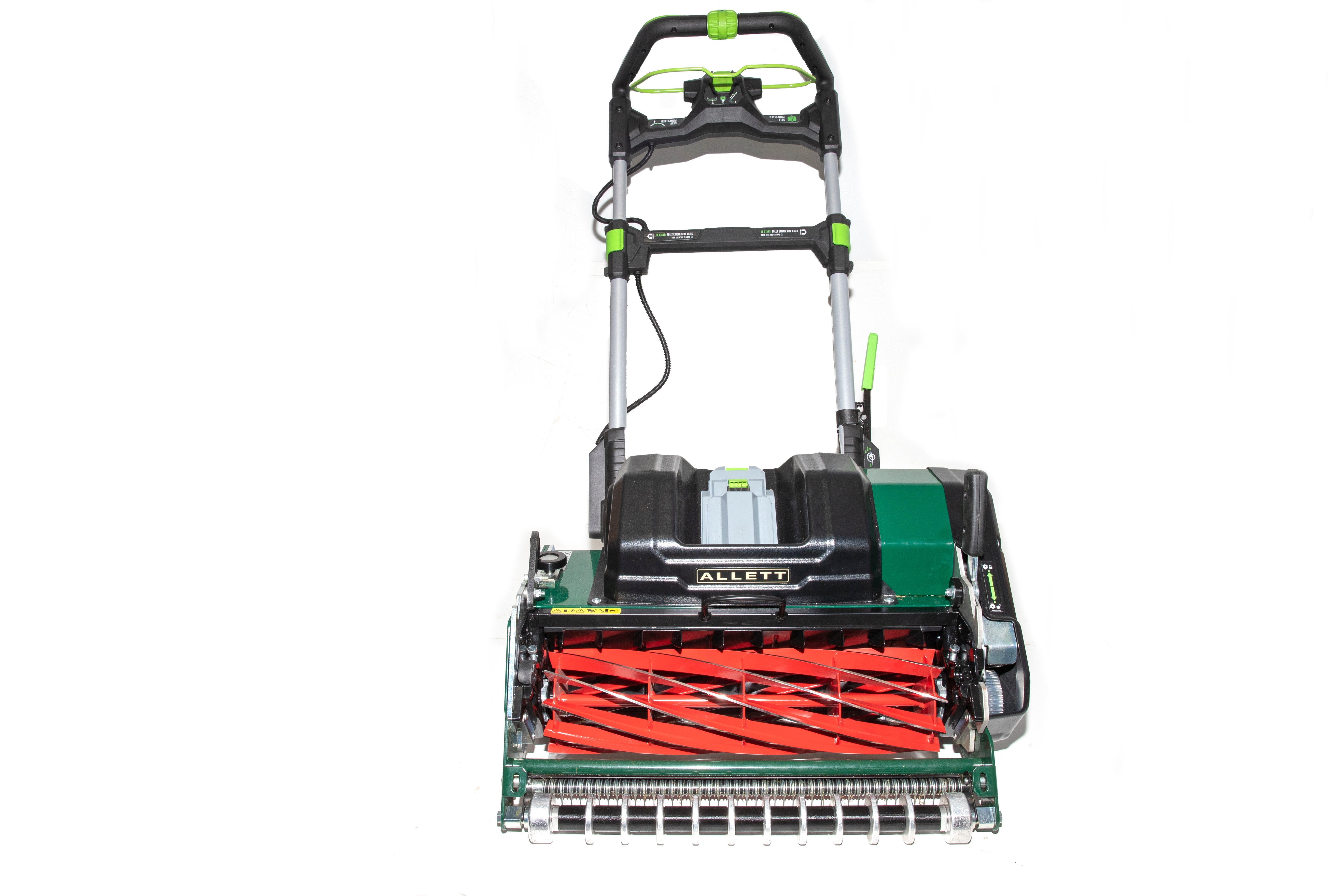 Allett battery reel discount mower