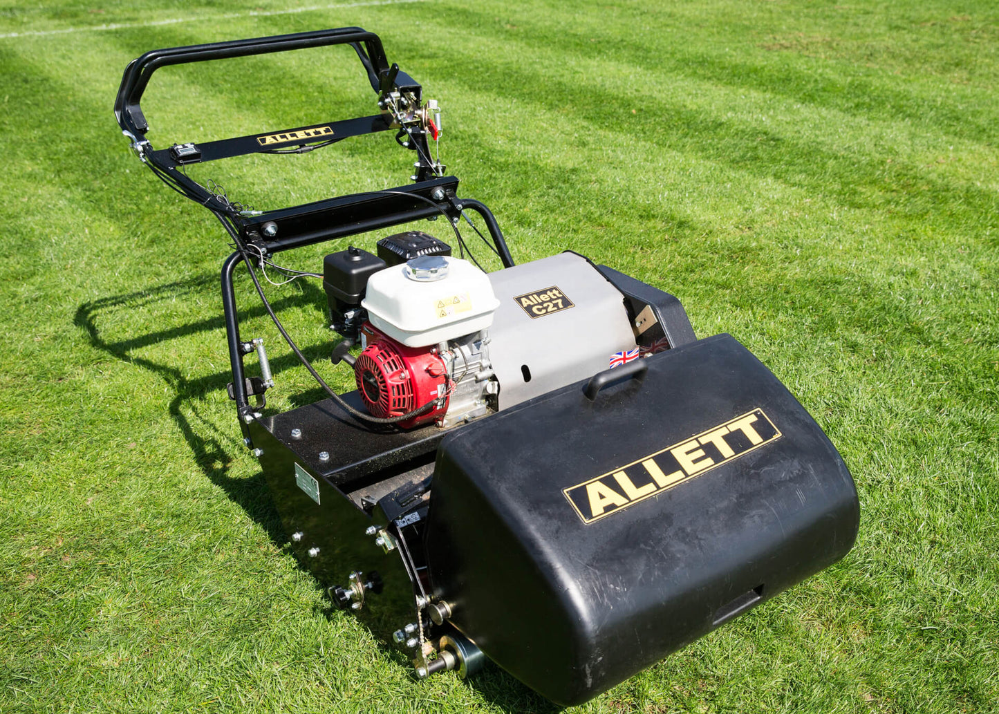 Allett C27 Cylinder Mower (Power-unit with Grassbox)
