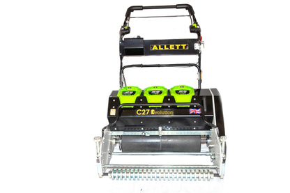 Allett C27E Evolution Cylinder Mower (Power-unit with Grassbox)