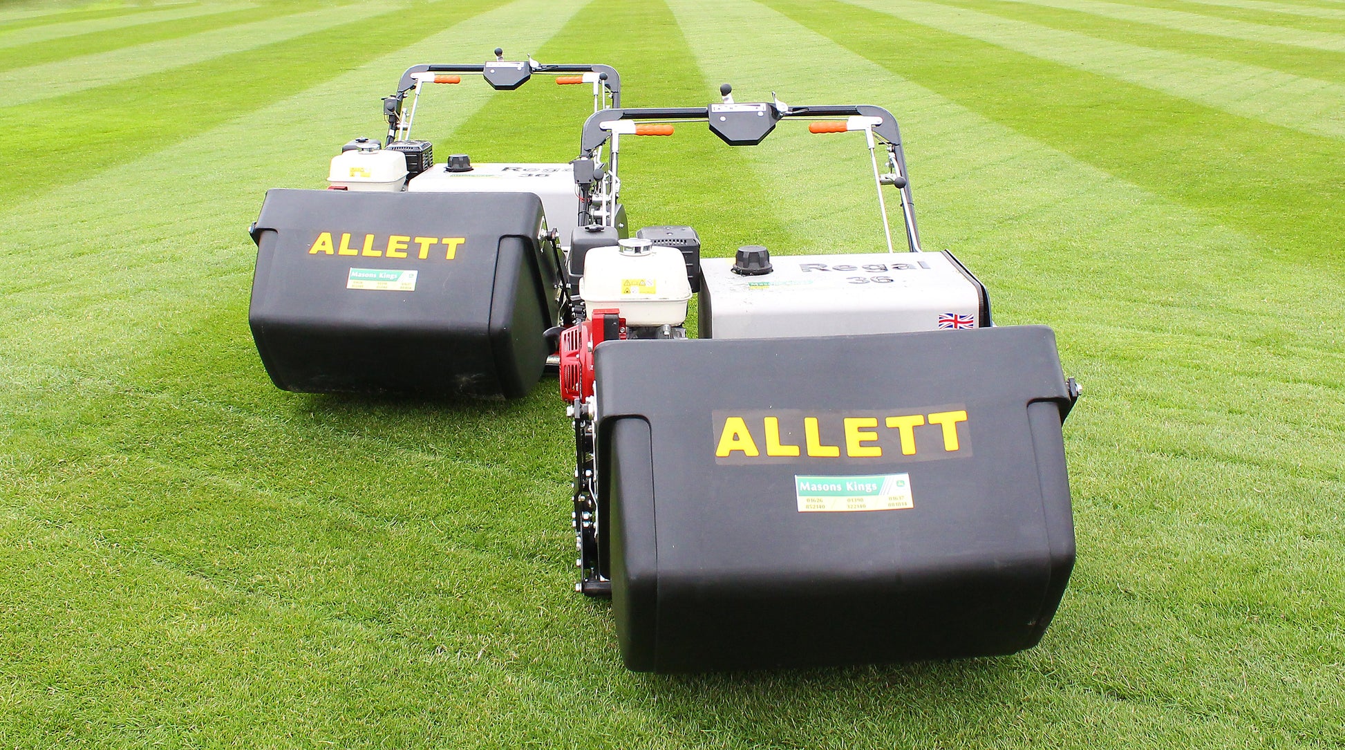Allett Regal 42 Cylinder Mower - Ultimate Large-Area Mowing